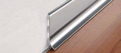 Xóa dễ dàng Tấm ốp chân tường bằng thép không gỉ 1,8m Dây chuyền kết cấu kim loại