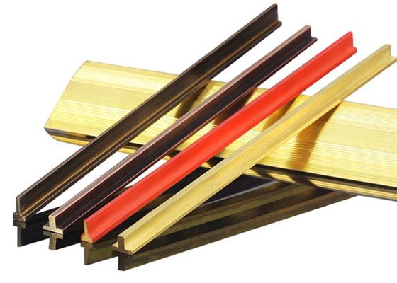 Dải trang trí bằng đồng thau trang trí vàng 3.0m Trang trí nội thất