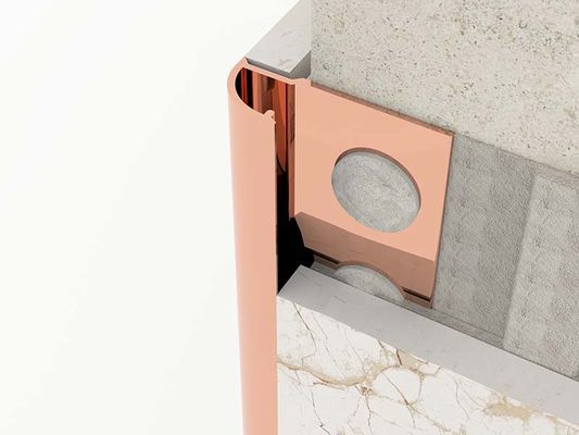 TUV chải gạch không gỉ bằng thép không gỉ Trim 10mm hoàn thiện sáng Bám dải kim loại