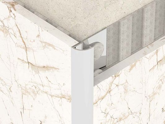 Kim loại sáng 0,6mm Trang trí tròn bằng thép không gỉ cho góc tròn