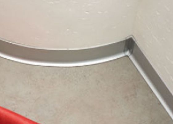 Tấm ốp chân tường chống thấm Anodized Trang trí bảo vệ chân tường