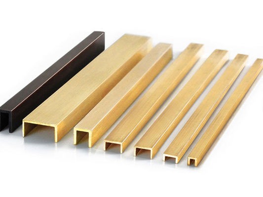 Ngói bằng đồng 2,7m Cạnh Trim Ngói trang trí Concor Hoàn thiện Dải đồng Retro