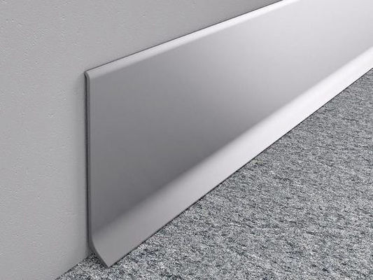 Hồ sơ tấm nền nhôm Tấm ốp chân tường bằng nhôm 80mm