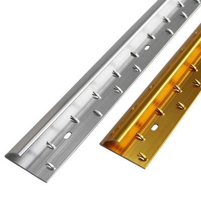 Tấm thảm bằng kim loại nhôm Ngưỡng cửa dải chuyển tiếp 10mm