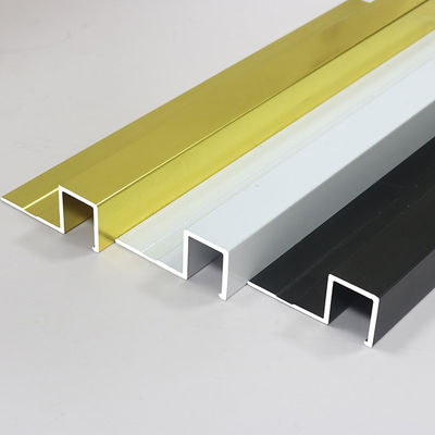 12mm Hồ sơ kim loại trang trí Tường Ngói gốm bên ngoài Góc cạnh Ngói nhôm Trang trí