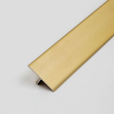 Nhôm Anodizing Vàng Nhôm Vuông Cạnh Ngói Hình dạng T