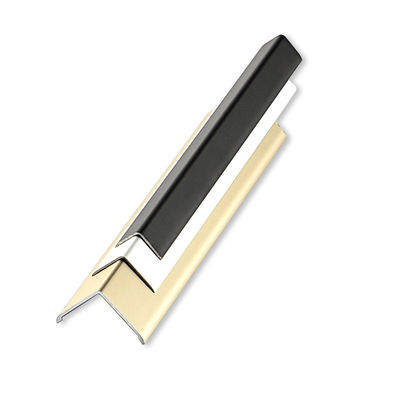 90 độ lồi góc bên ngoài Đường trang trí gạch làm bằng hợp kim nhôm PVC SS