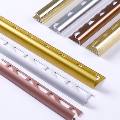 SGS 10mm Anodized Edge Trim cho Ngói gốm 1,8m