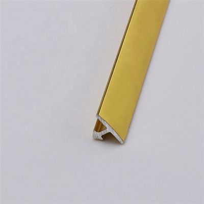 Ngói nhôm OEM Trang trí sàn trang trí Phân chia dải ngưỡng nhôm