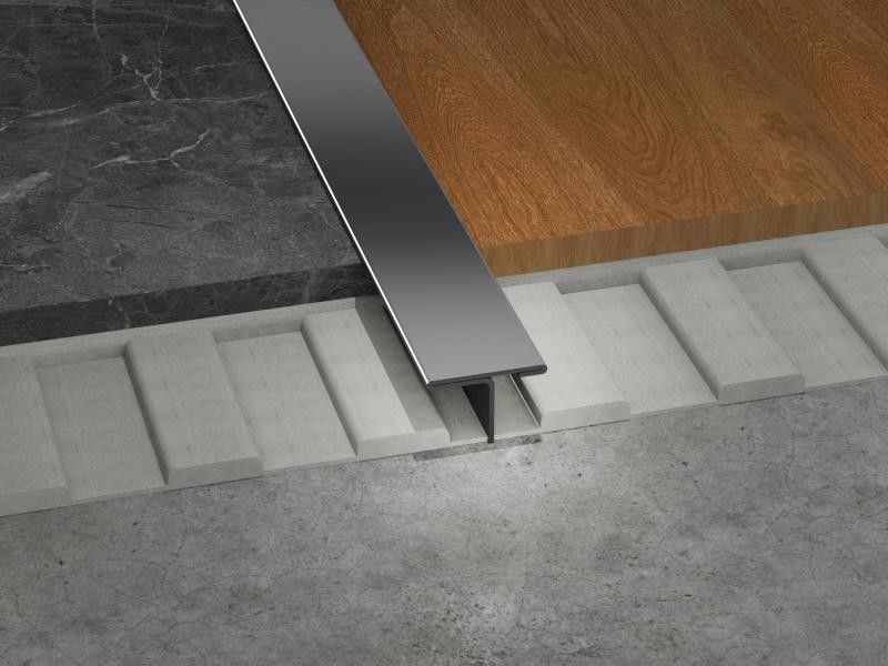 Ngói đồng thau hình chữ T Trang trí chống ăn mòn cao 1,8m Cầu thang ngoài trời