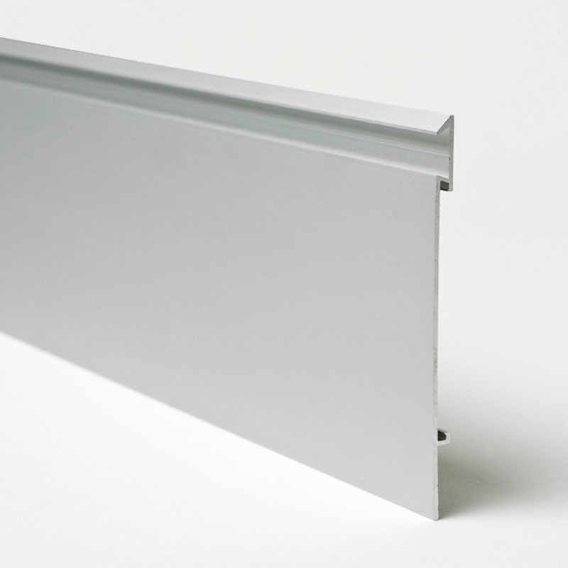 Tấm bảo vệ tường Tấm ốp chân tường bằng nhôm được đánh bóng Cầu thang cạnh Trim