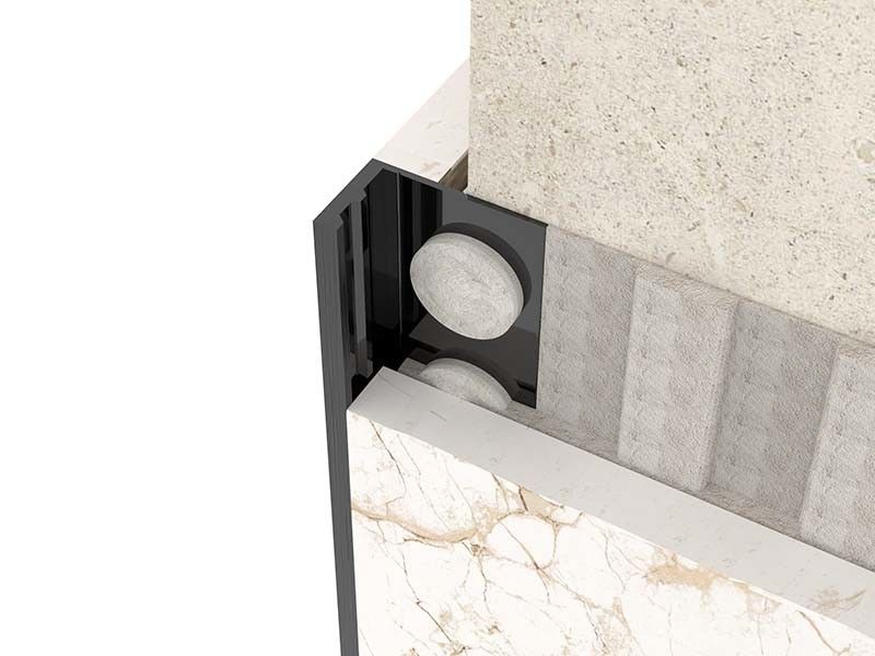 Tấm trang trí bằng thép không gỉ bằng kim loại chải SS304 Vuông đóng dải Tile cạnh Trang trí