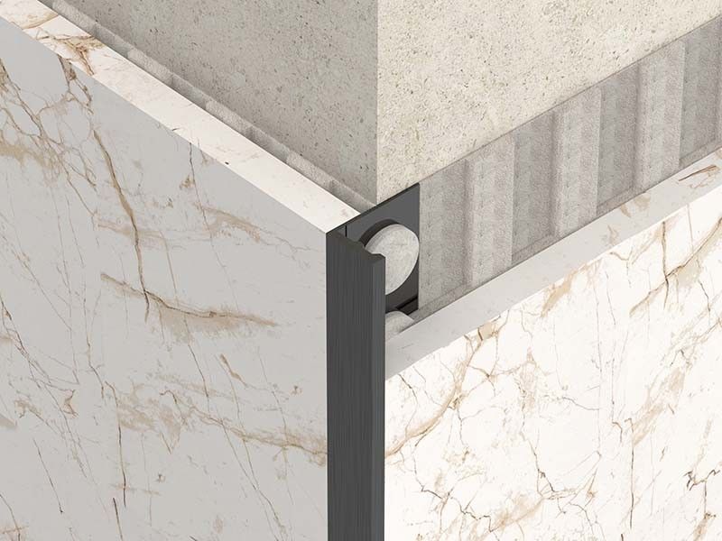 1,8m chải góc bằng thép không gỉ Trim kim loại Bullnose viền Cắt viền