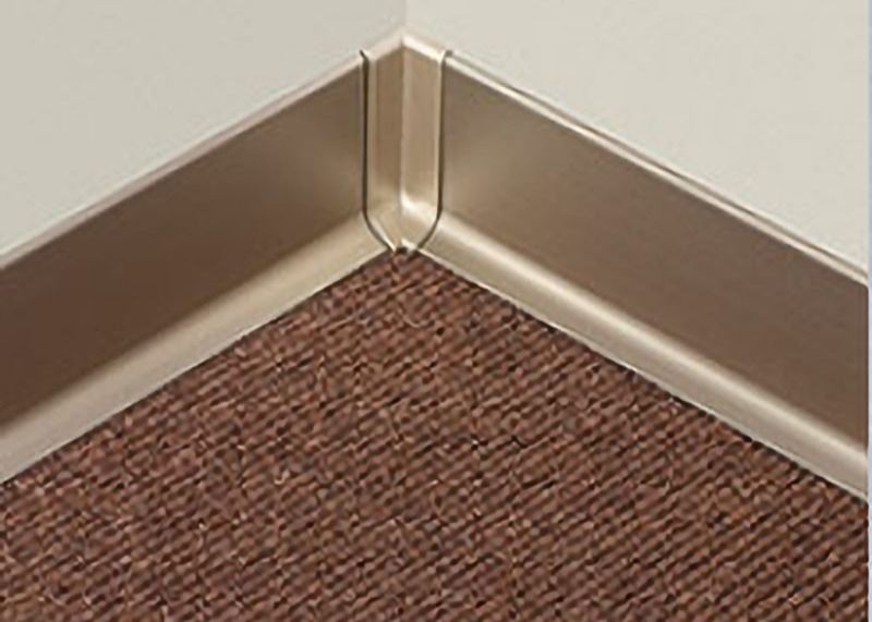 Tấm ốp chân tường chống thấm Anodized Trang trí bảo vệ chân tường