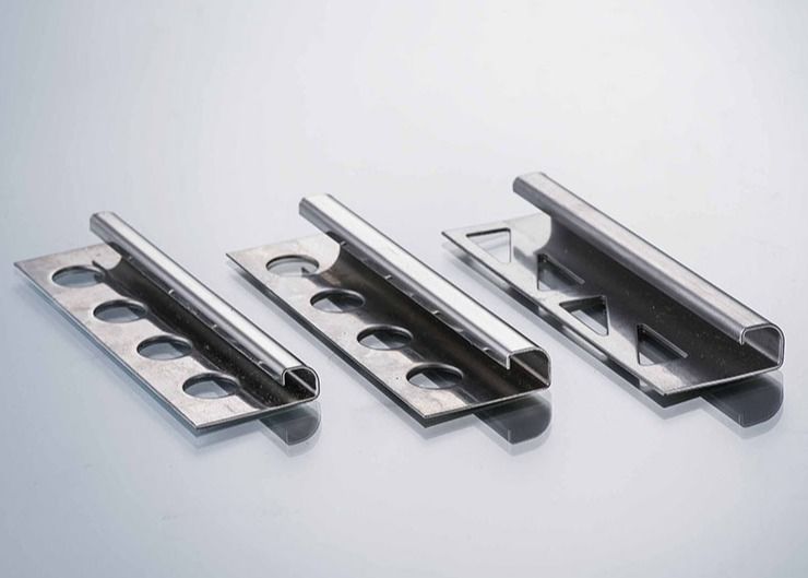 TUV 10mm chải góc bằng thép không gỉ Trang trí góc bằng thép không gỉ Đường bảng
