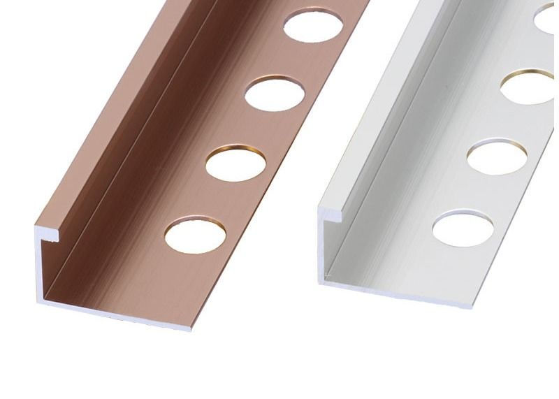 Dải chuyển tiếp nhôm điện di TUV 20mm đến gỗ của tủ quần áo
