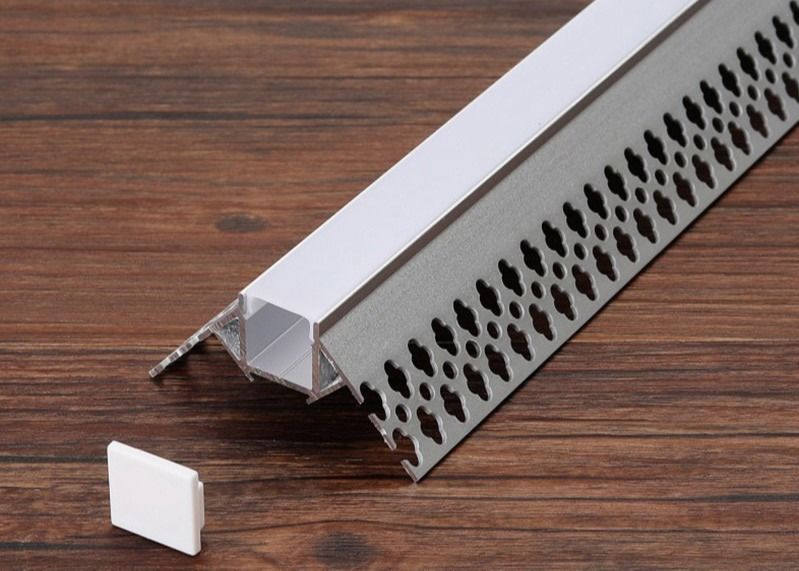 Đèn LED dải chiếu sáng LED âm trần Cấu hình nhôm với kẹp lò xo