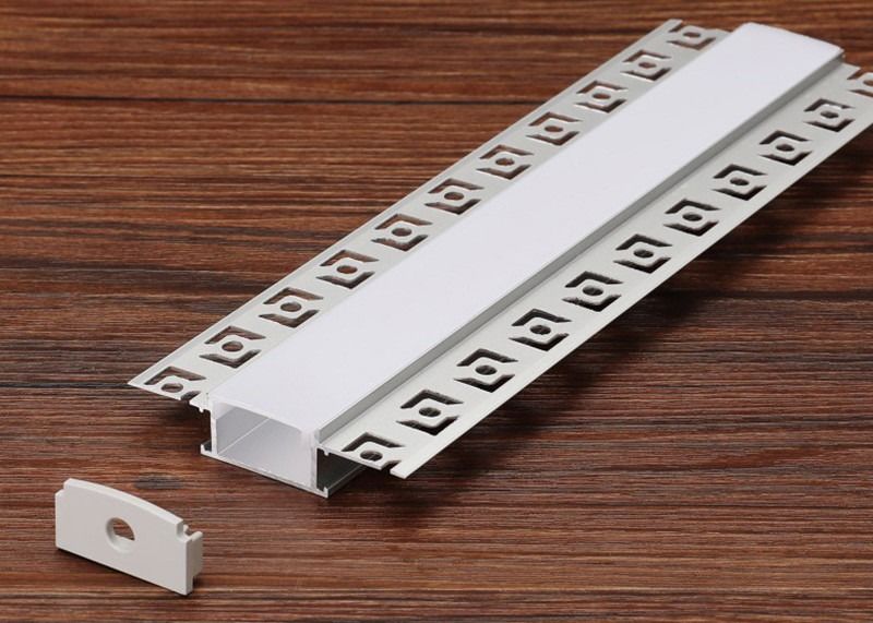 Đèn LED dải chiếu sáng LED âm trần Cấu hình nhôm với kẹp lò xo