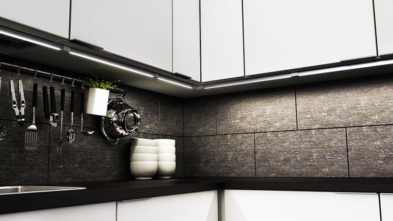 Đèn LED dây mỏng gắn kết rộng 1.8m Đèn chiếu sáng tủ